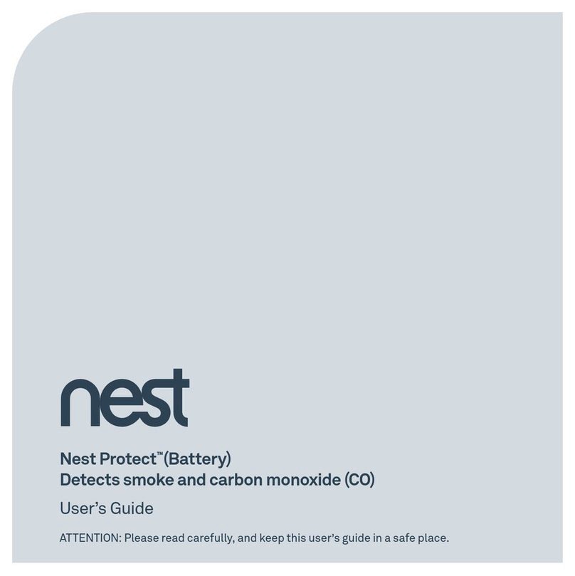 nest S3003LWES user guide