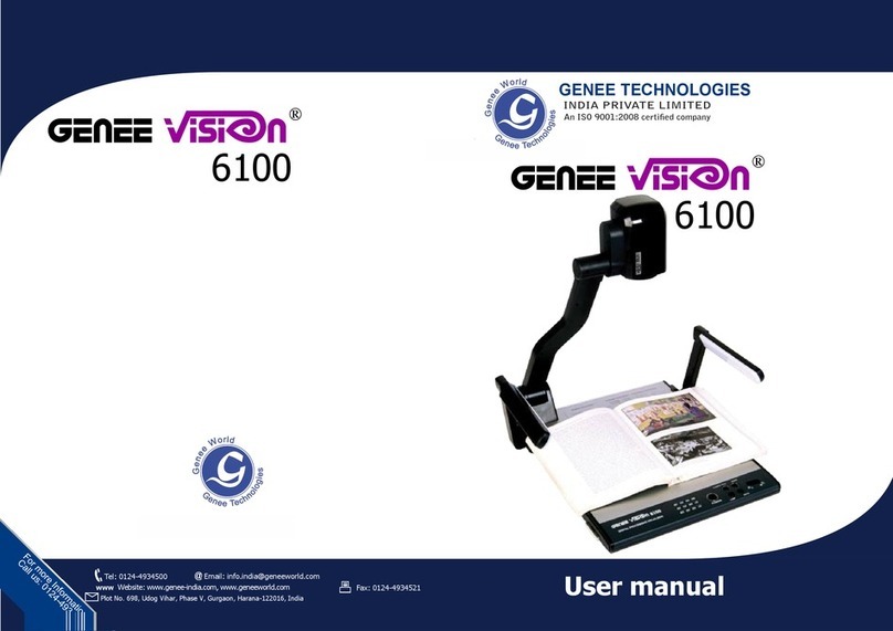 Genee World GV6100 User manual