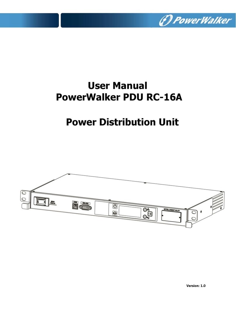 PowerWalker PDU RC-16A User manual