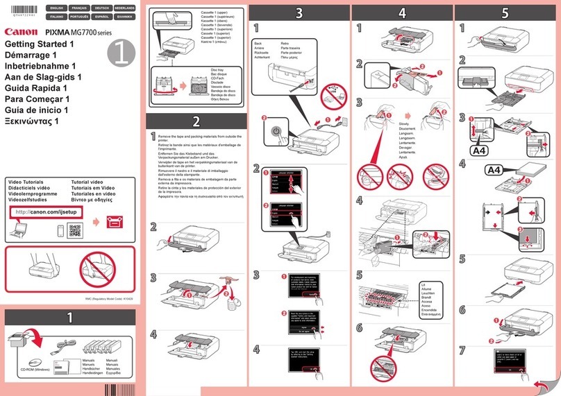 Canon MG7700 series User manual