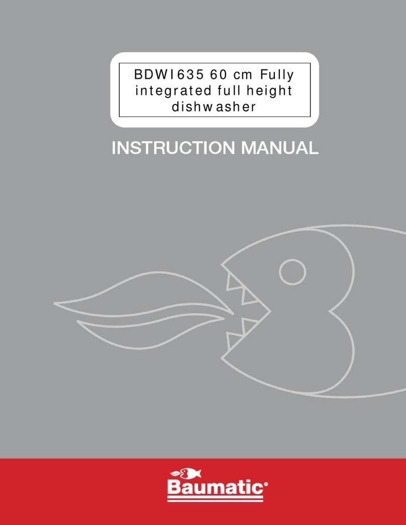 Baumatic BDWI635 instruction manual