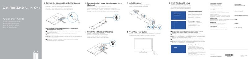 Dell OptiPlex 3240 User manual