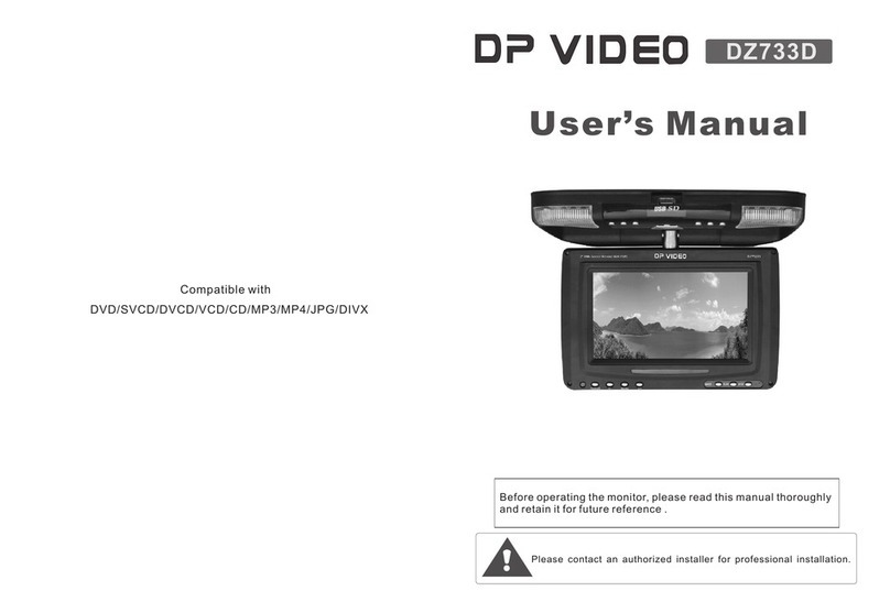 DPVIDEO DZ733D User manual