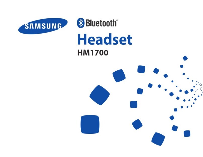 Samsung HM1700 manual