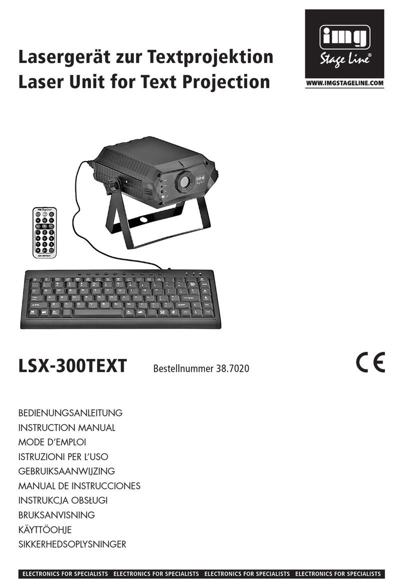 IMG STAGE LINE LSX-300TEXT instruction manual