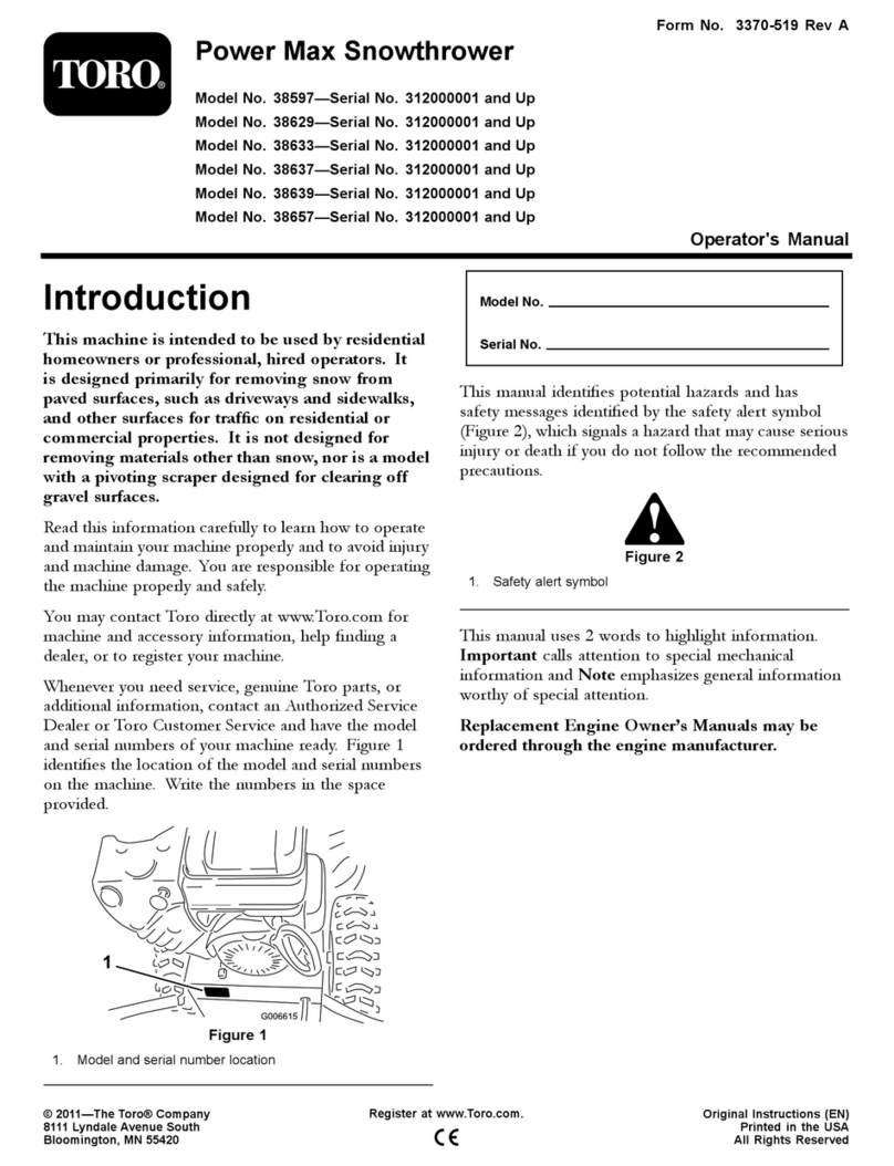 Toro 38597 User manual