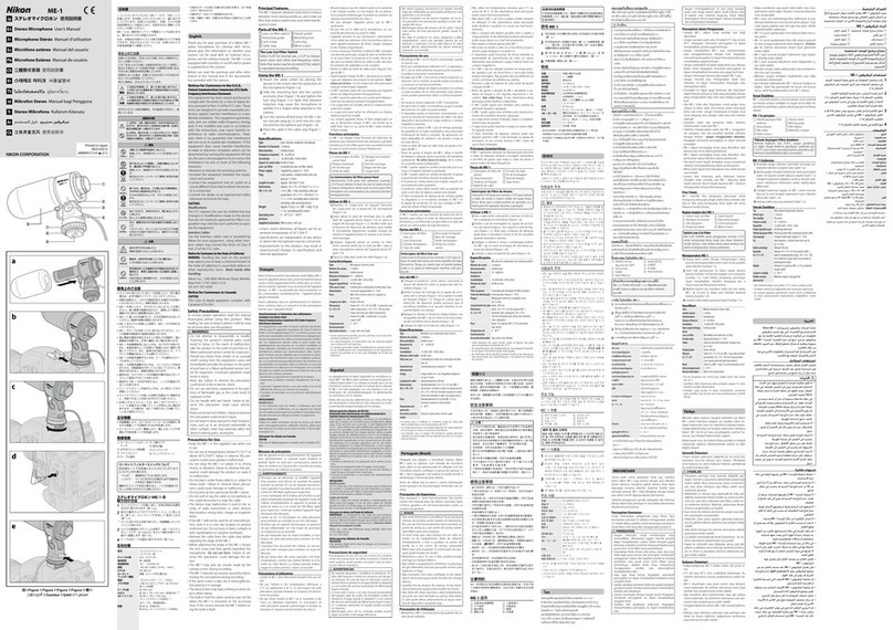 Nikon ME-1 user manual
