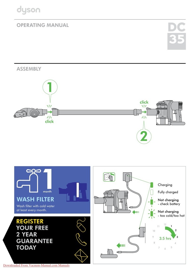 Dyson DC 35 User manual Dyson DC 35 User manual