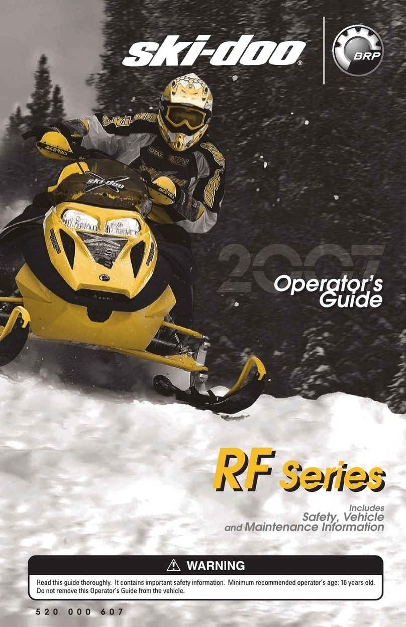 Ski-Doo RF series Manual