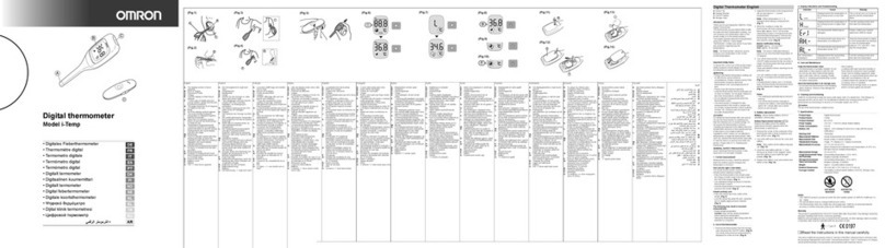 Omron i-Temp User manual