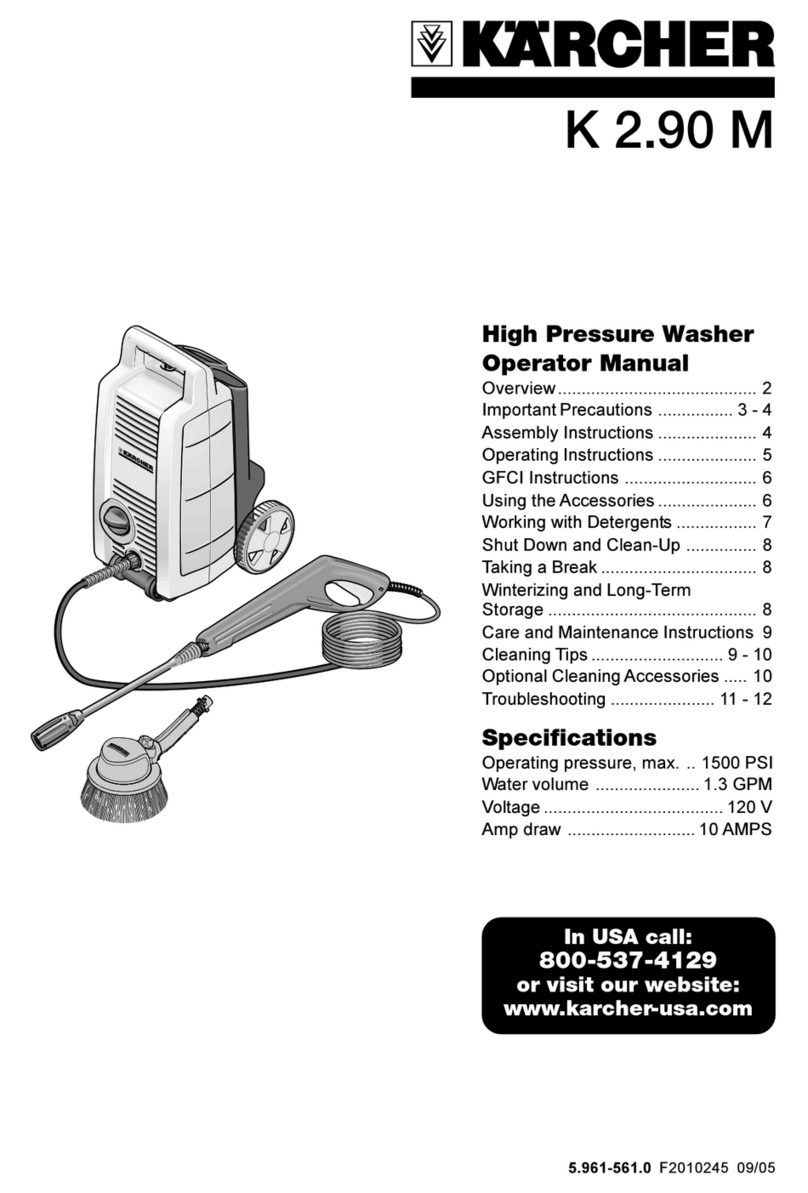 Kärcher K 2.110 M User manual