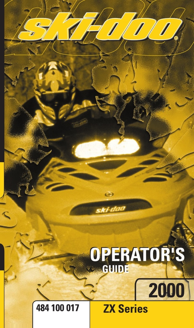 Ski-Doo 2000 ZX series Manual