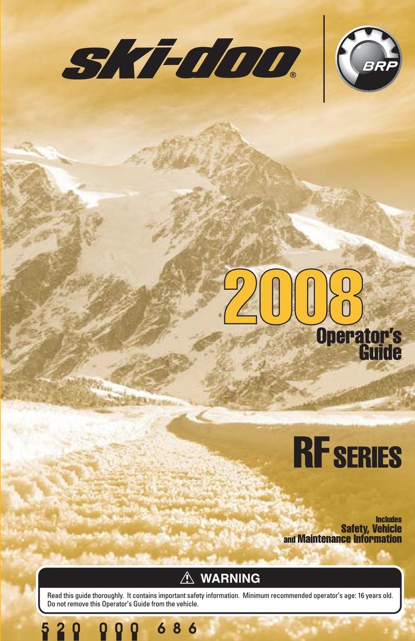 Ski-Doo RF series Manual