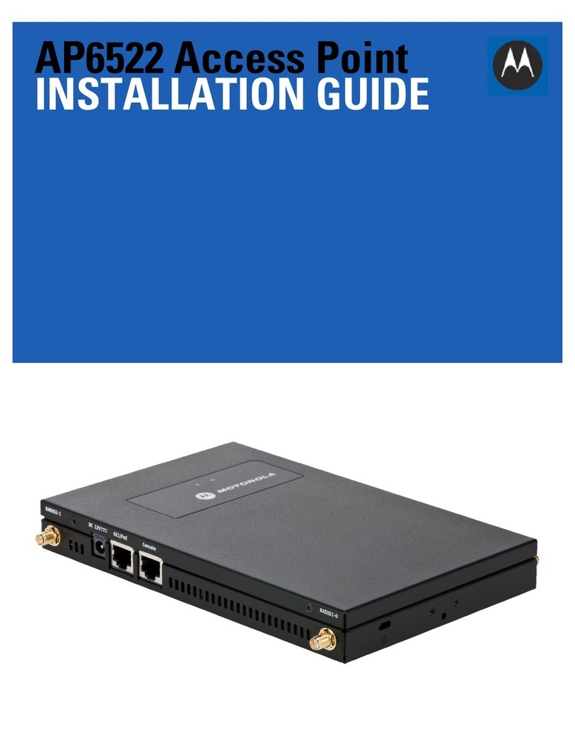 Motorola AP6522 User manual