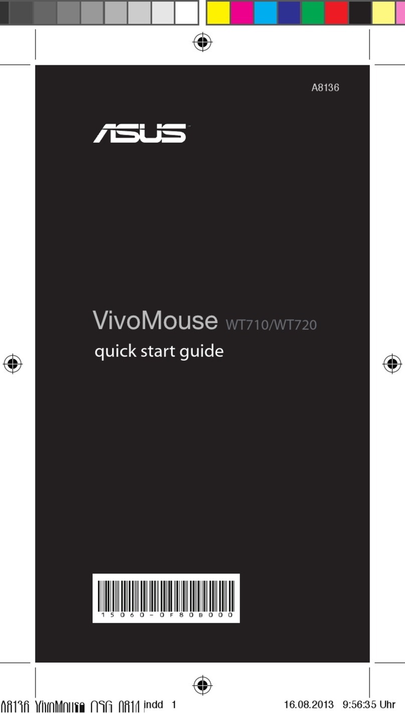 Asus VivoMouse WT710 User manual