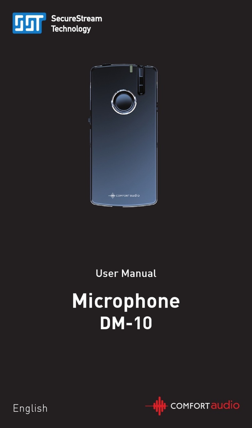 Comfort audio Comfort Digisystem DM10 user manual