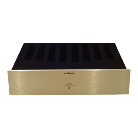 Audionet AMP III User manual