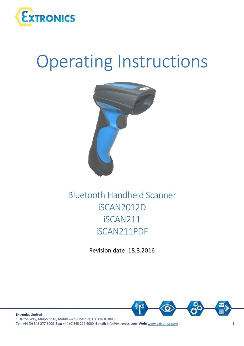 extronics iSCAN2012D User manual