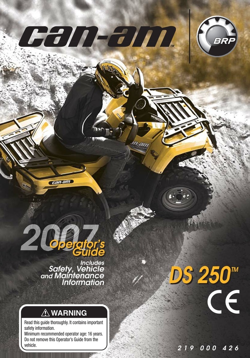 Can-Am DS250 Operator's guide