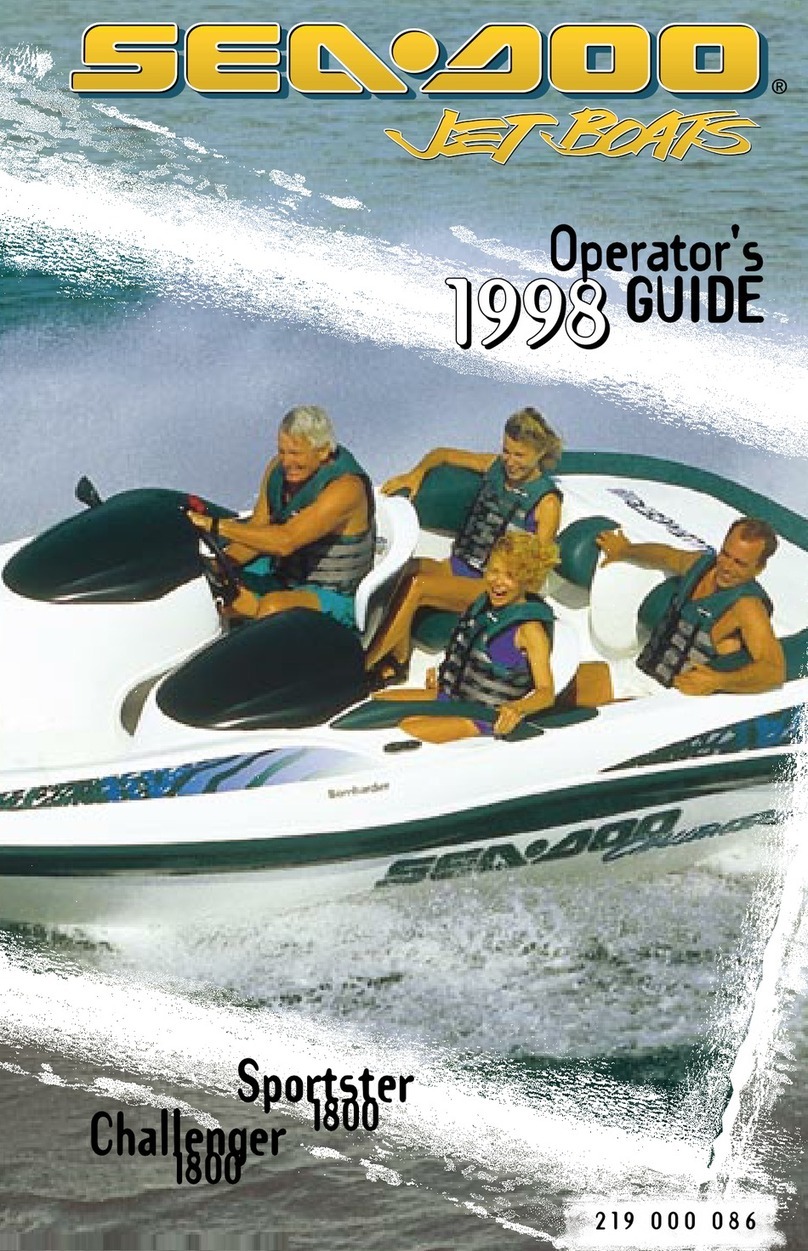 Sea-doo Sportster 1800 Operator's guide