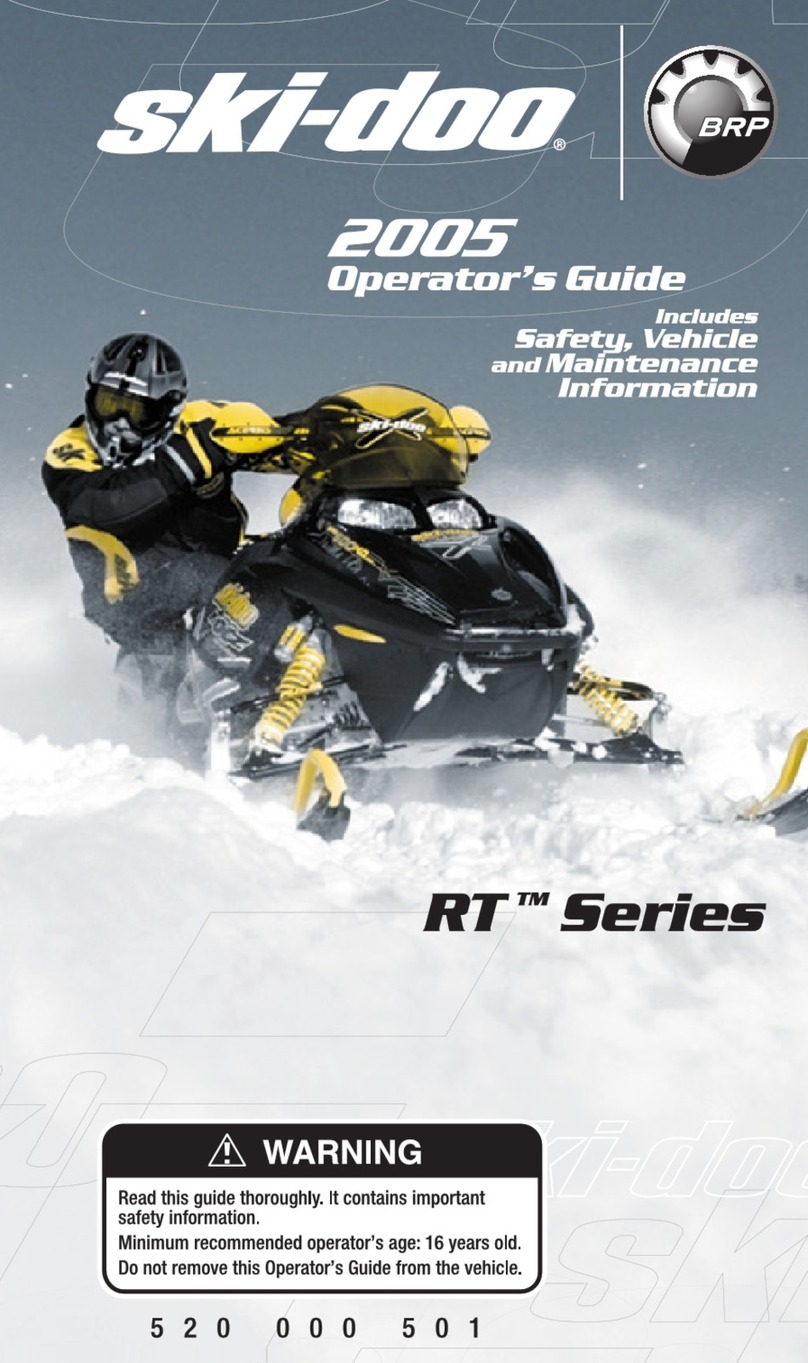 Ski-Doo 2005 Rt series Manual