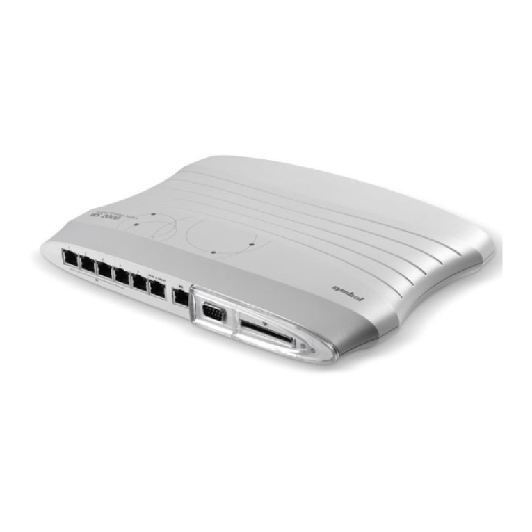 Symbol WS 2000 User guide Symbol WS 2000 User guide
