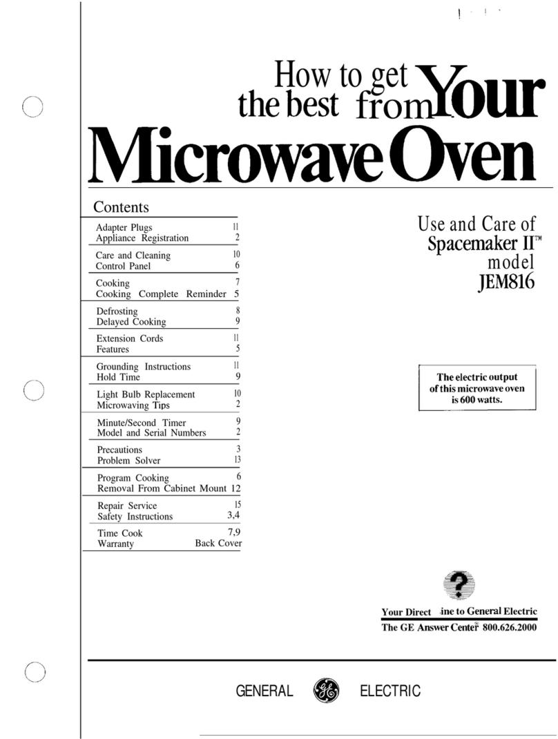 GE JEM816 Installation instructions