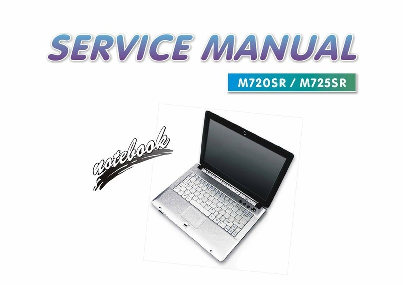 Clevo M720sr Service manual