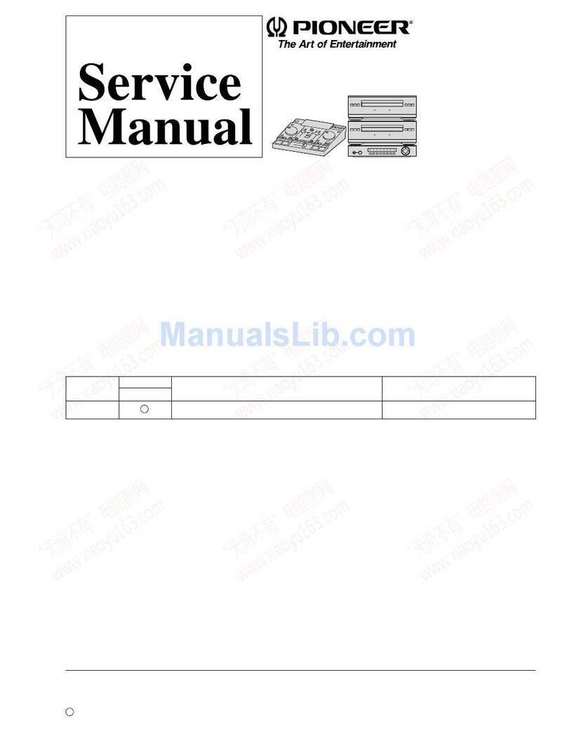Pioneer XS-R9 User manual
