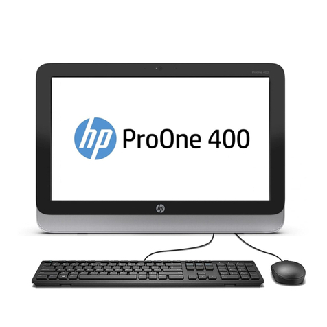 HP ProOne 400 G1 Operating and maintenance manual