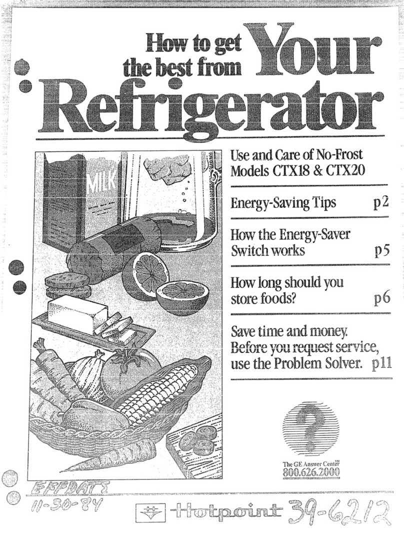 Hotpoint CTX18 Installation instructions