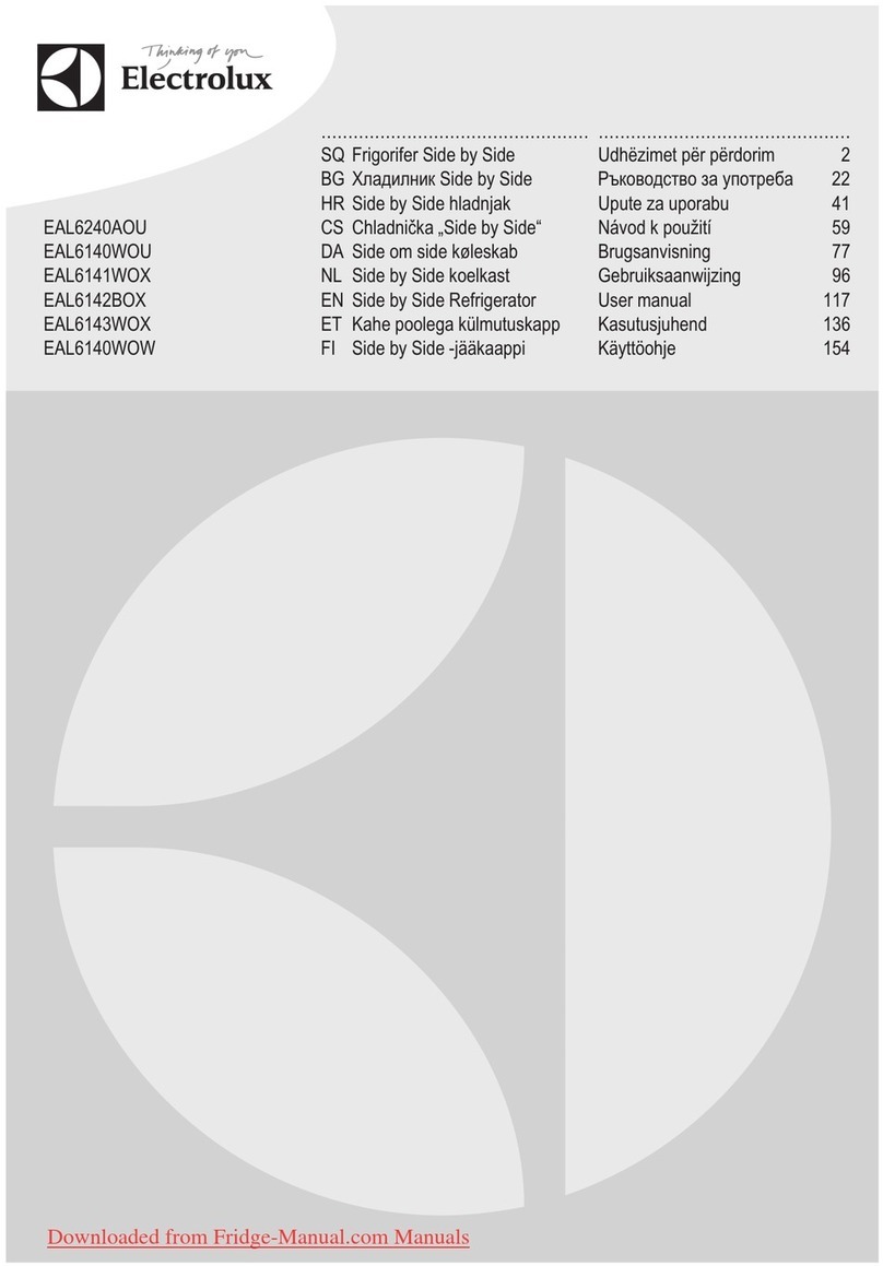 Electrolux EAL6240AOU User manual