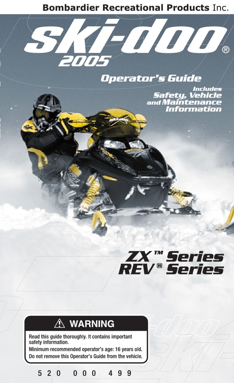 Ski-Doo 2005 ZX series Manual