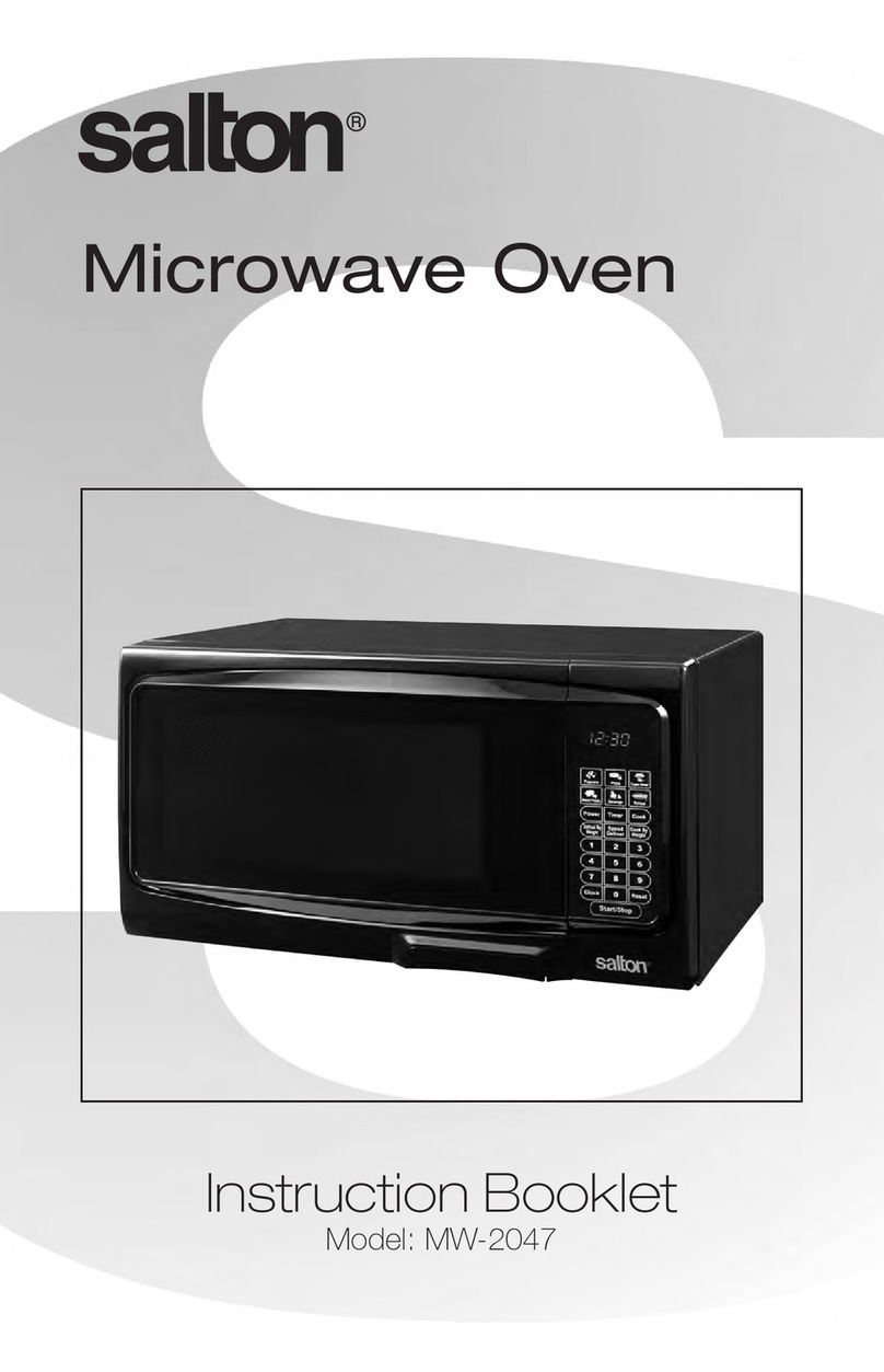 Salton MW-2047 User manual