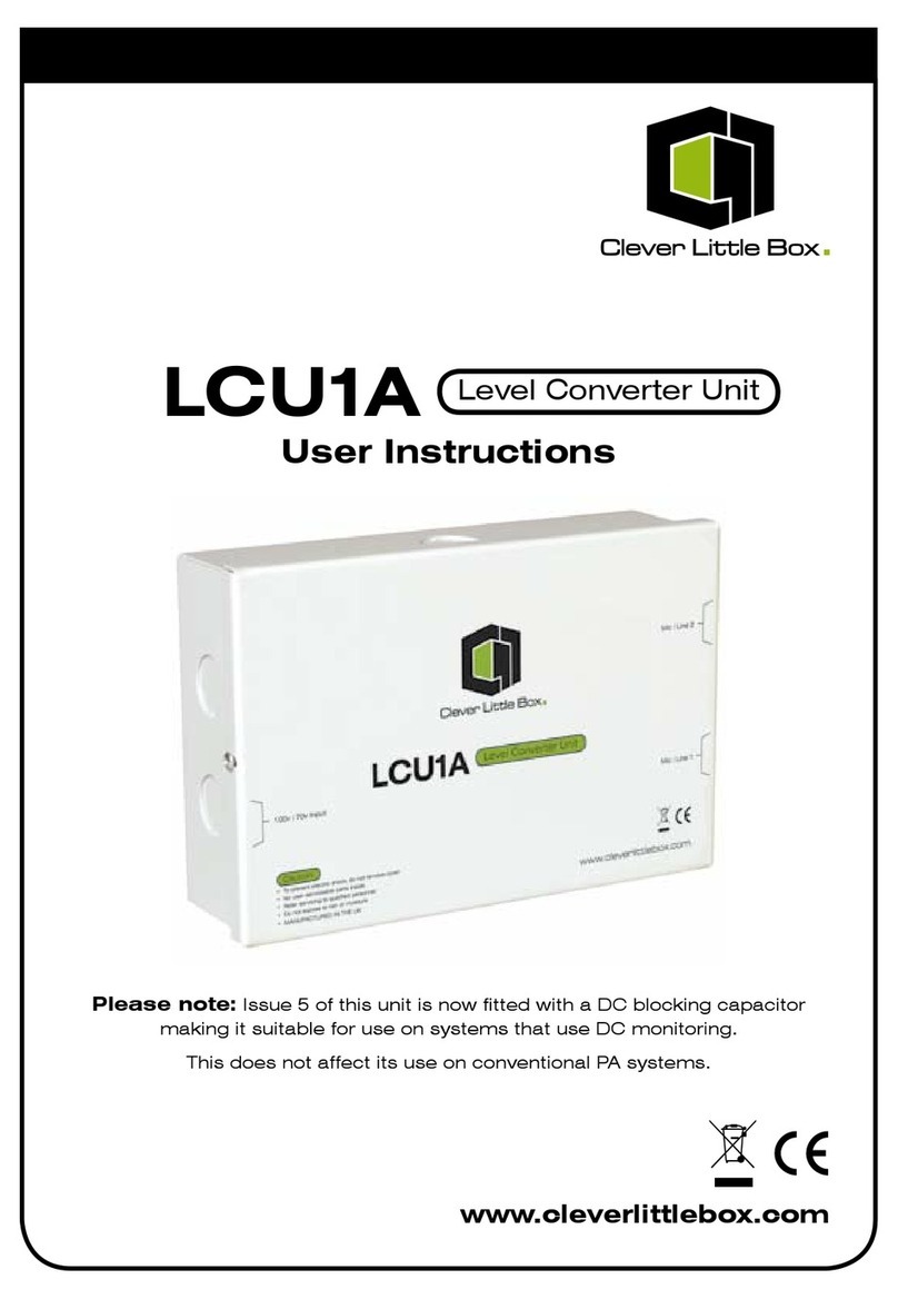 Clever Little Box LCU1A User instructions