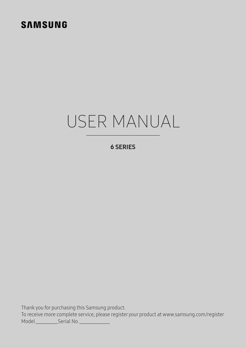 Samsung 6 series user manual