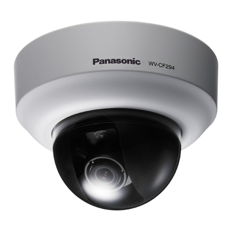 Panasonic WV-CF284 Series User manual