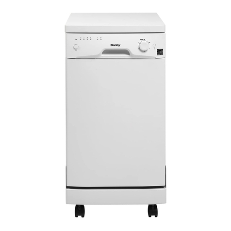 Danby DDW1801MWP Assembly instructions