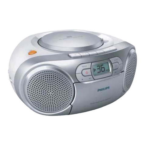 Philips AZ127/73/93 Service manual