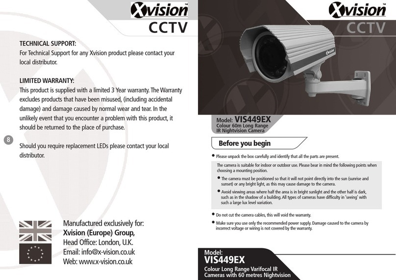 X-Vision VIS449EX User manual