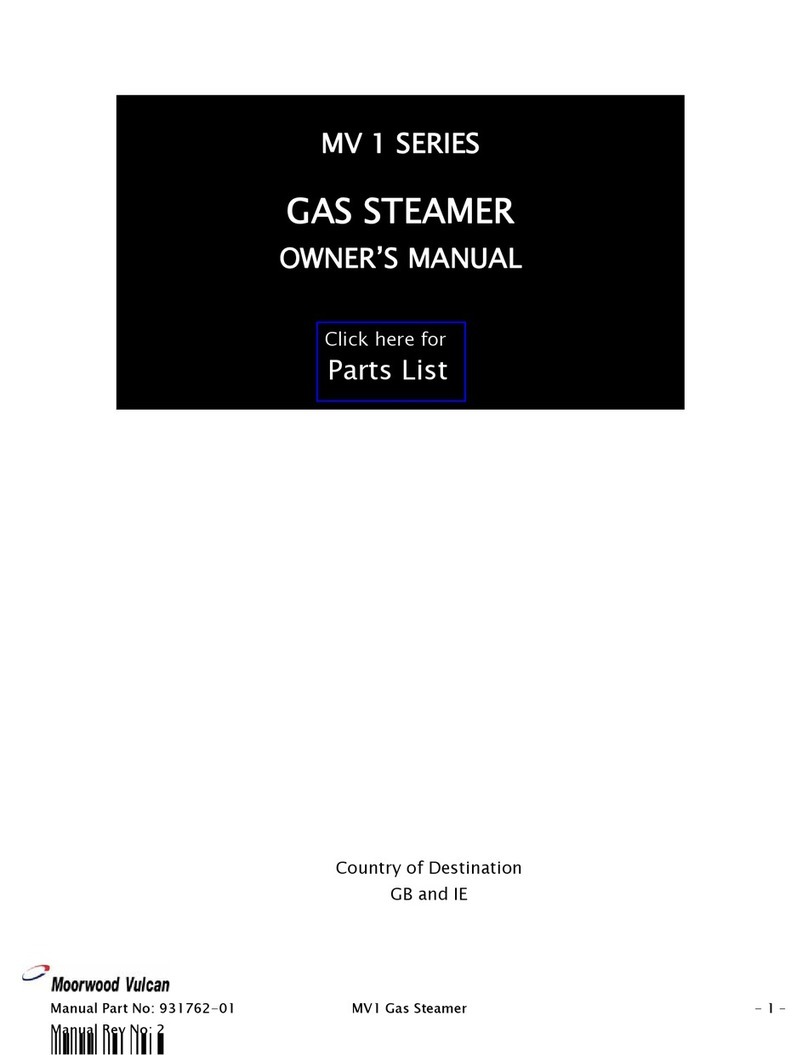 Moorwood Vulcan MV1STA60-NG owner's manual