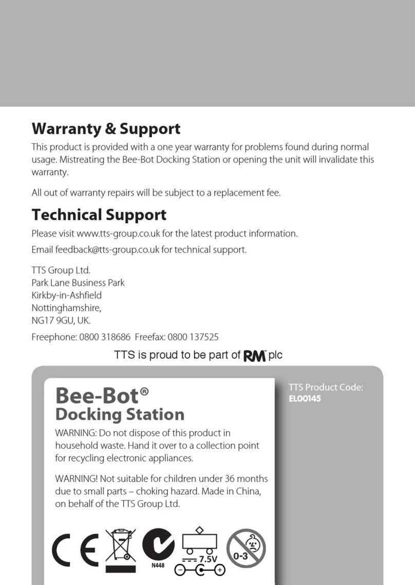 TTS BEE-BOT EL00145 user guide
