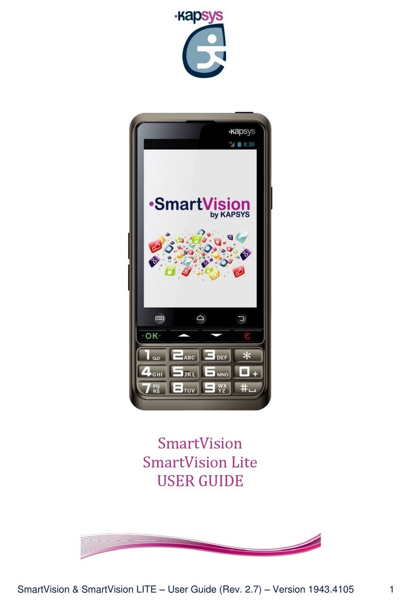 Kapsys SmartVision User manual