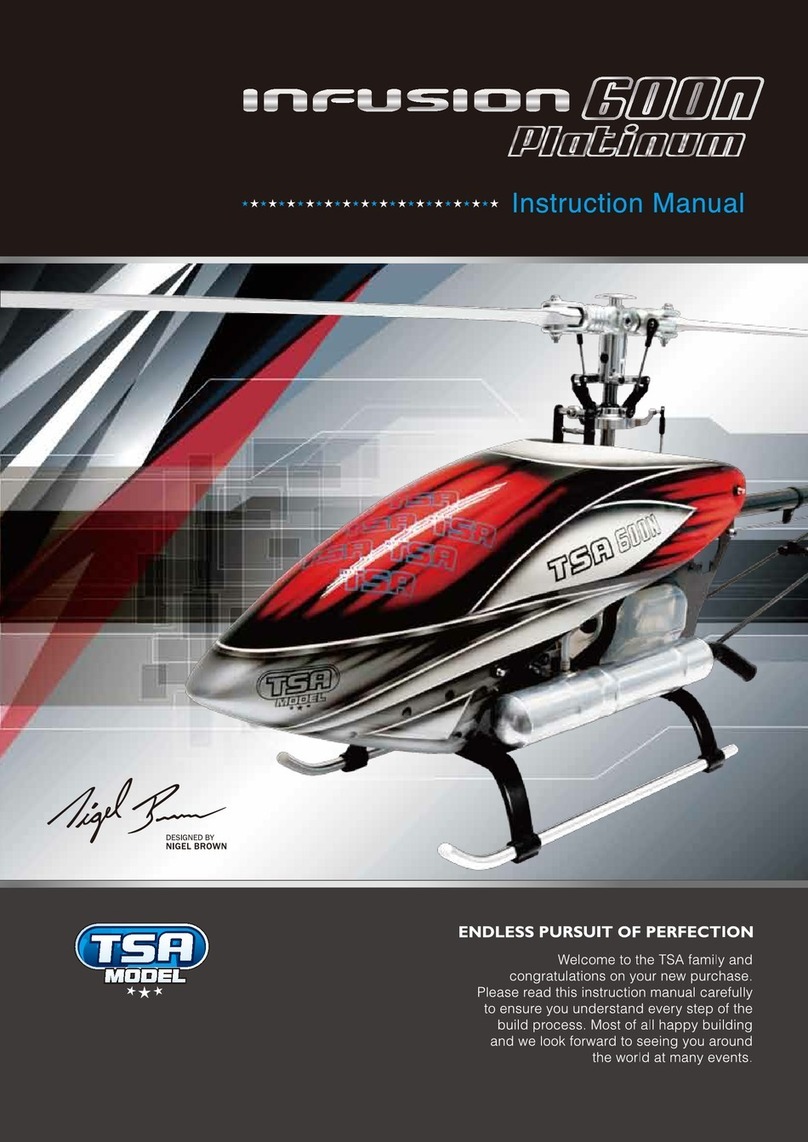TSA model Infusion 600n Platinum instruction manual