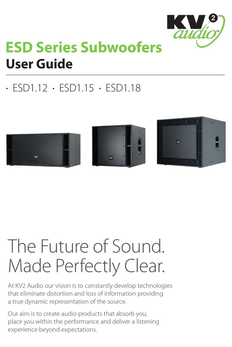 KV2 Audio ESD Series user guide