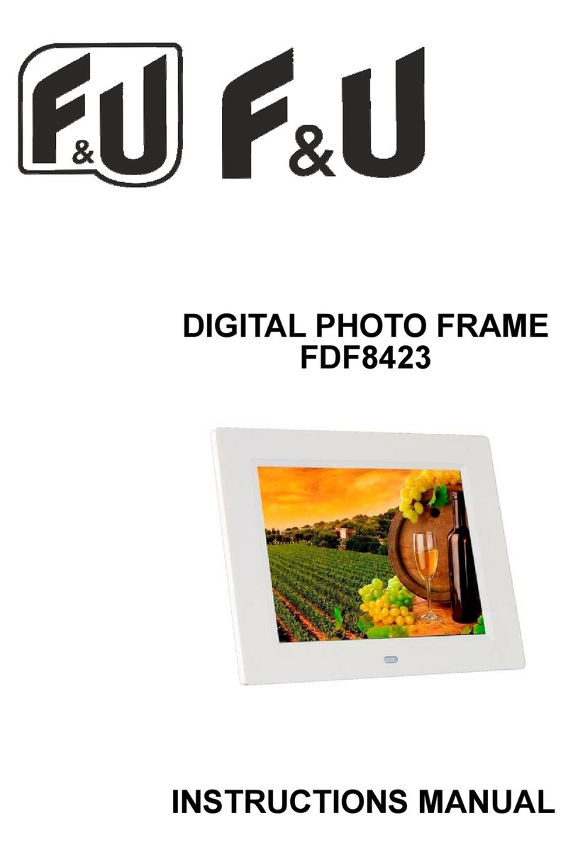 F&U FDF8423 instruction manual