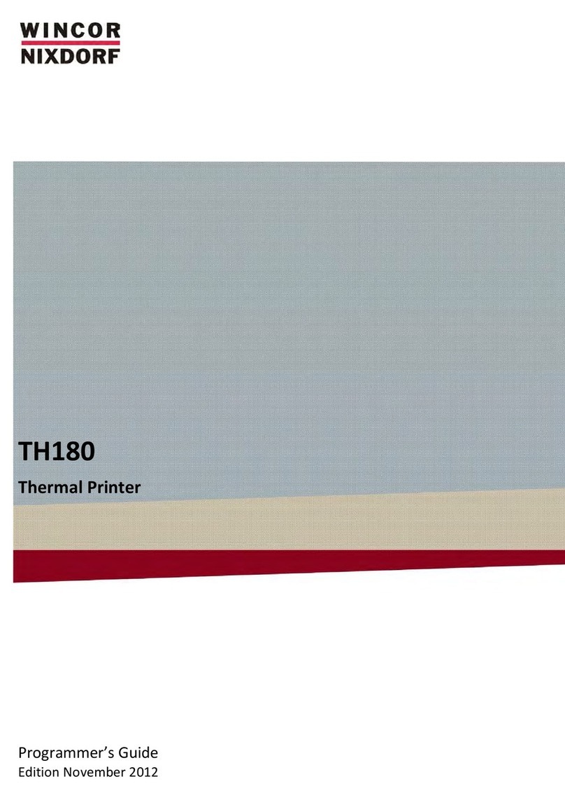 Wincor Nixdorf TH180 Manual
