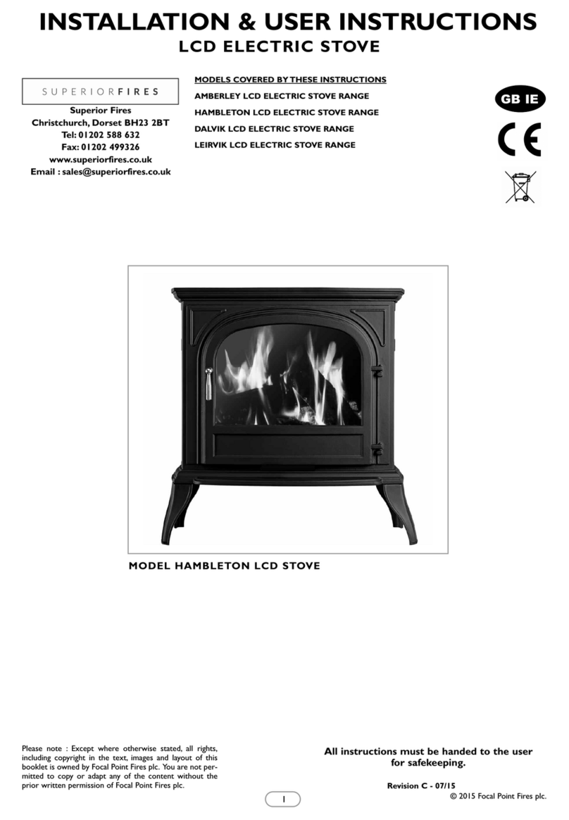 superior fires HAMBLETON Installation & user's instructions