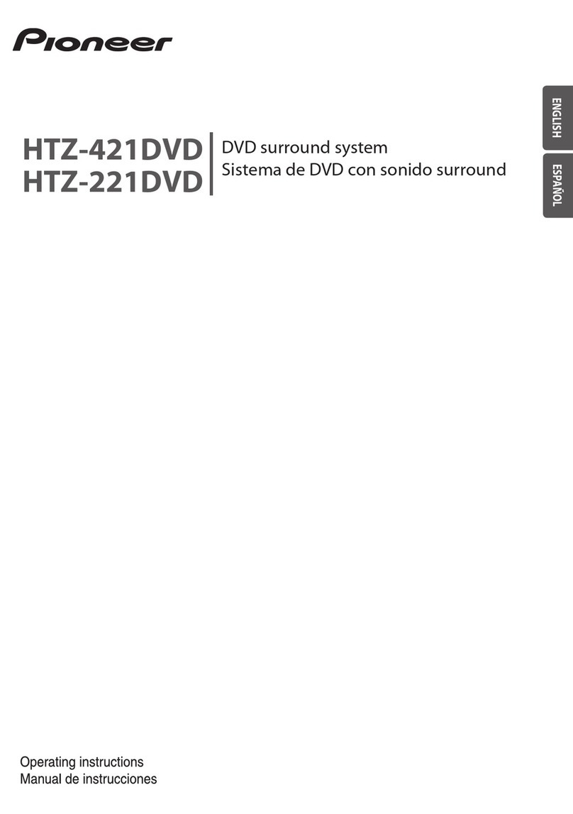 Pioneer HTZ-421DVD User manual