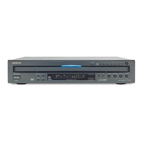 Onkyo DVCP702 User manual